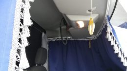 Perdele cabină cu sină